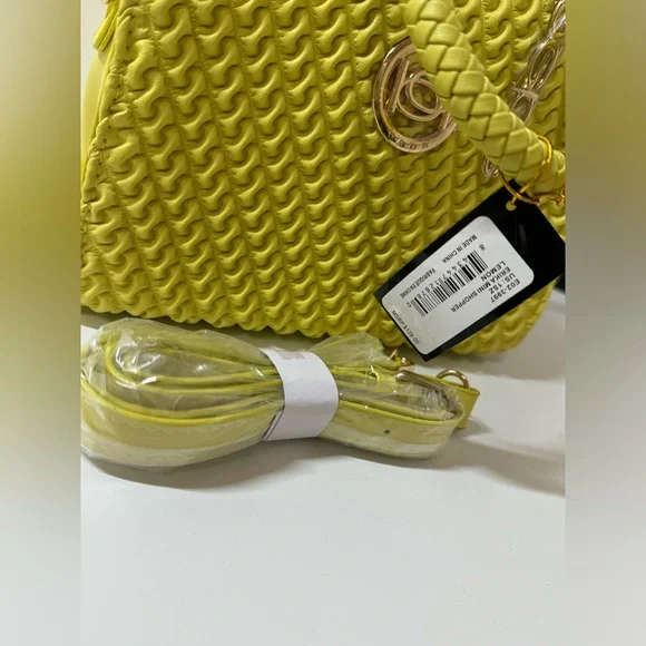 Bebe Erika Textured Vegan Leather Mini Shopper bag - Picture 6 of 10